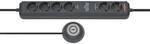 Brennenstuhl Steckdosenleiste Eco-Line Comfort Switch Plus 6-fach Anthrazit
