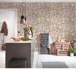 A.S. Cr&eacute;ation Tapete Stein-Optik Beige Grau und Braun 53 cm x 10,05 m AS-927323
