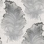 Bricoflor Feder Tapete Elegant 20er Jahre Bohemian Vliestapete mit Glitzersteinen