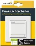 Funk-Lichtschalter Unterputz Wei&szlig;