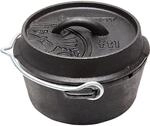 Petromax Dutch Oven FT1-T Schwarz mit planem Boden ca. 1,1,