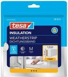 Tesamoll Fensterdichtung / T&uuml;rdichtung Universal Schaumstoff Wei&szlig; 6 m x 1,5 cm