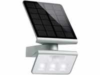 Steinel LED-Solar-Außenwandleuchte mit Bewegungsmelder X Solar L-S Silber