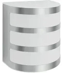 Philips LED-Wandleuchte MyGarden Calgary Edelstahl 13 cm x 12,2 cm