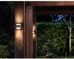 Philips LED-Au&szlig;enwandleuchte mit Bewegungsmelder Grass Anthrazit
