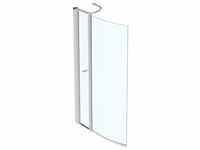 Ideal Standard Duschwand Connect Air aus Glas mit Tür beidseitig verwendbar