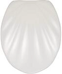 Wenko Premium WC-Sitz Muschel mit Absenkautomatik Wei&szlig;