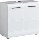 Trendteam Waschbeckenunterschrank Skin Bad Wei&szlig; 60 cm