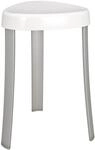 Wenko Badhocker Corrente Aluminium/Kunststoff Wei&szlig;