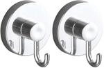 Wenko Vacuum-Loc Haken Chrom 2er Set