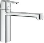 Grohe QuickFix K&uuml;chenarmatur Get Chrom Niederdruck mit schwenkbarem Rohrauslauf
