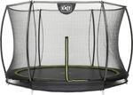 EXIT Silhouette Bodentrampolin D305cm mit Sicherheitsnetz - schwarz