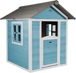 Axi Lodge Spielhaus Karibisches Blau 135 x 111 x 133 cm