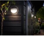 Philips LED-Au&szlig;enwandleuchte Yarrow Schwarz