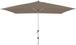 Doppler Marktschirm Expert 200 cm x 300 cm Greige mit Knickfunktion