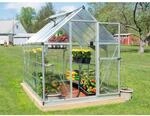 Palram Canopia Hybrid 3.1 x 1.9 Gew&auml;chshaus Silber klare Seitenw&auml;nde