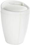 Wenko Hocker Candy White Lederoptik 50,5 cm x 36 cm x 36 cm