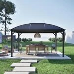 Sojag Aluminium-Pavillon Moreno 10 x 14 Anthrazit 298 cm x 423 cm x 283 cm