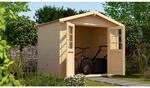 weka Gartenhaus 218 Gr.1, 28 mm, Satteldach mit wekaLine, natur, DT