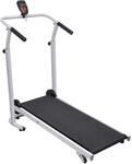 vidaXL Mini-Laufband Klappbar 93x36 cm Schwarz 90884