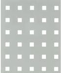 Lochblech Quadratisch Alu Silber
