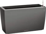 Lechuza&reg; Pflanzgef&auml;&szlig; Cararo Premium 75 cm x 30 cm Anthrazit metallic