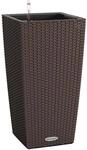 Lechuza&reg; Pflanzgef&auml;&szlig; Cubico Cottage 30 cm x 30 cm x 56 cm Mokka