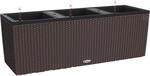 Lechuza&reg; Pflanzgef&auml;&szlig; Trio Cottage 130 cm x 42 cm x 44 cm Mokka