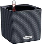 Lechuza&reg; Pflanzgef&auml;&szlig; Cube Color 14 Schiefergrau 14 cm x 14 cm