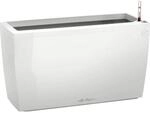 Lechuza&reg; Pflanzgef&auml;&szlig; Cararo Premium 75 cm x 30 cm Wei&szlig; hochglanz