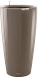 Lechuza&reg; Pflanzgef&auml;&szlig; Rondo Premium &Oslash; 40 cm x 75 cm Taupe hochglanz