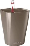 Lechuza&reg; Pflanzgef&auml;&szlig; Deltini Taupe hochglanz &Oslash; 14 cm