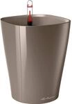 Lechuza&reg; Pflanzgef&auml;&szlig; Mini-Deltini Taupe hochglanz &Oslash; 10 cm