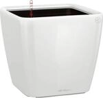 Lechuza&reg; Pflanzgef&auml;&szlig; Quadro Premium LS 22 cm x 22 cm x 21 cm Wei&szlig; hochglanz
