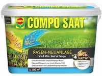 Compo Saat Rasen-Neuanlage-Mix Rasen und Dünger 100 m² 2,2 kg