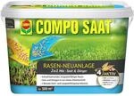 Compo Saat Rasen-Neuanlage-Mix Rasen und D&uuml;nger 100 m&sup2; 2,2 kg