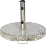 Siena Garden Schirmst&auml;nder Granit Grau &Oslash; 50x5,5 cm