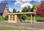 Karibu Holz-Gartenhaus Boras Natur Unbehandelt 209 cm x 213 cm