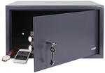 HMF 49204-11 Safe Tresor Schl&uuml;ssel M&ouml;beltresor Laptop Ordner 45 x 25 x 36 cm