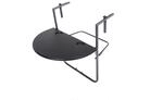 Garden Pleasure Balkontisch Ventana 60 cm x 73 cm x 40 cm Schwarz