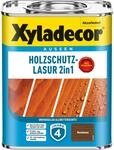 Xyladecor Holzschutz-Lasur 2in1 Nussbaum matt 750 ml