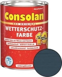 Consolan Wetterschutzfarbe Horizontblau Seidengl&auml;nzend 750 ml, Grundpreis: &euro;