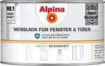 Alpina Wei&szlig;lack f&uuml;r Fenster & T&uuml;ren seidenmatt 300 ml
