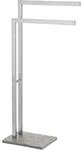 Wenko Handtuchhalter Granit-Optik Edelstahl