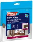 Tesamoll Fensterdichtung / T&uuml;rdichtung Classic E-Profil Gummidichtung Braun 10 m