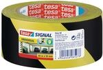 Tesa Signal Markierungsklebeband Universal Gelb-Schwarz 66 m x 50 mm