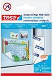 Tesa Doppelseitige Klebepads f&uuml;r transparente Oberfl&auml;chen und Glas