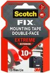 Scotch-Fix Au&szlig;enmontageband Extreme Doppelseitig 19 mm x 1,5 m Schwarz