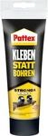 Pattex Montagekleber Kleben statt Bohren Kraftkleber wei&szlig; 250g Tube
