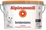 Alpinawei&szlig; Seidenlatex 5 Liter seidengl&auml;nzend
